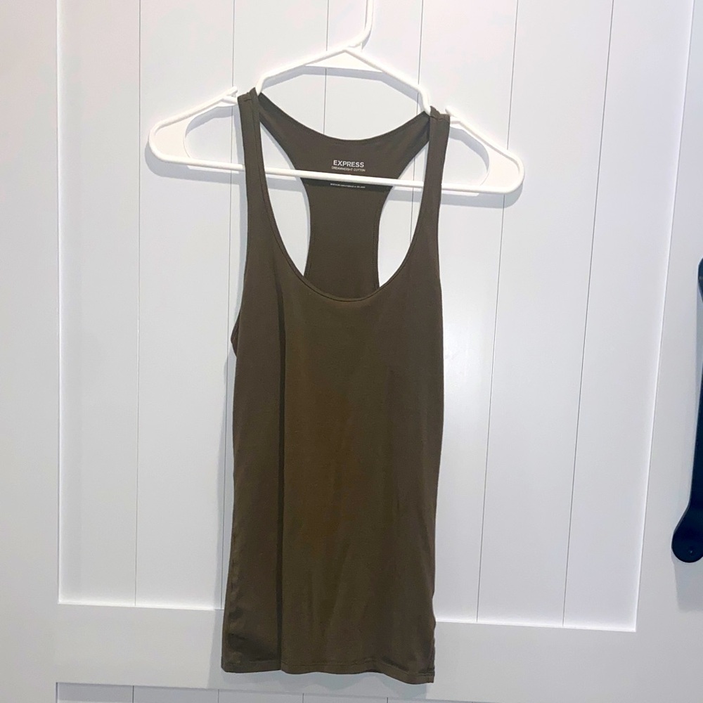 Express Khaki Women's Tank Top